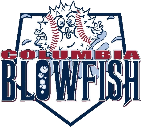 Columbia Blowfish 2006-2010 Primary Logo iron on transfers for T-shirts